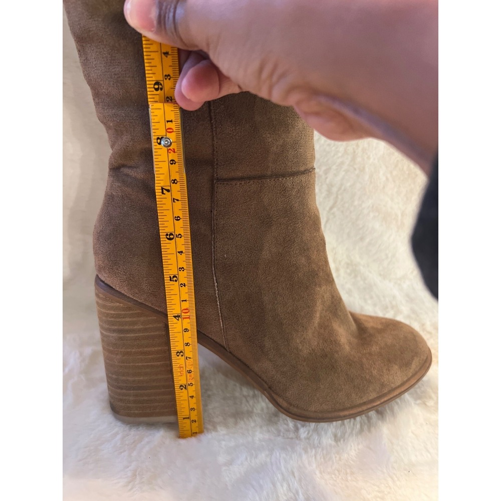 Mi.iM The Saint Slouch Knee-High Boots – Camel Suede, Size 10, Excellent conditi - Picture 5 of 12